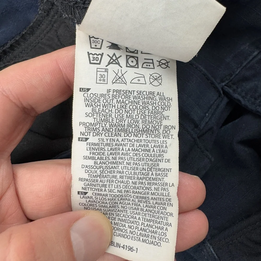 5.11 Tactical Stryke Pants‎ Mens 37x29 Navy Blue Ripstop Multi-Pocket Cargo
